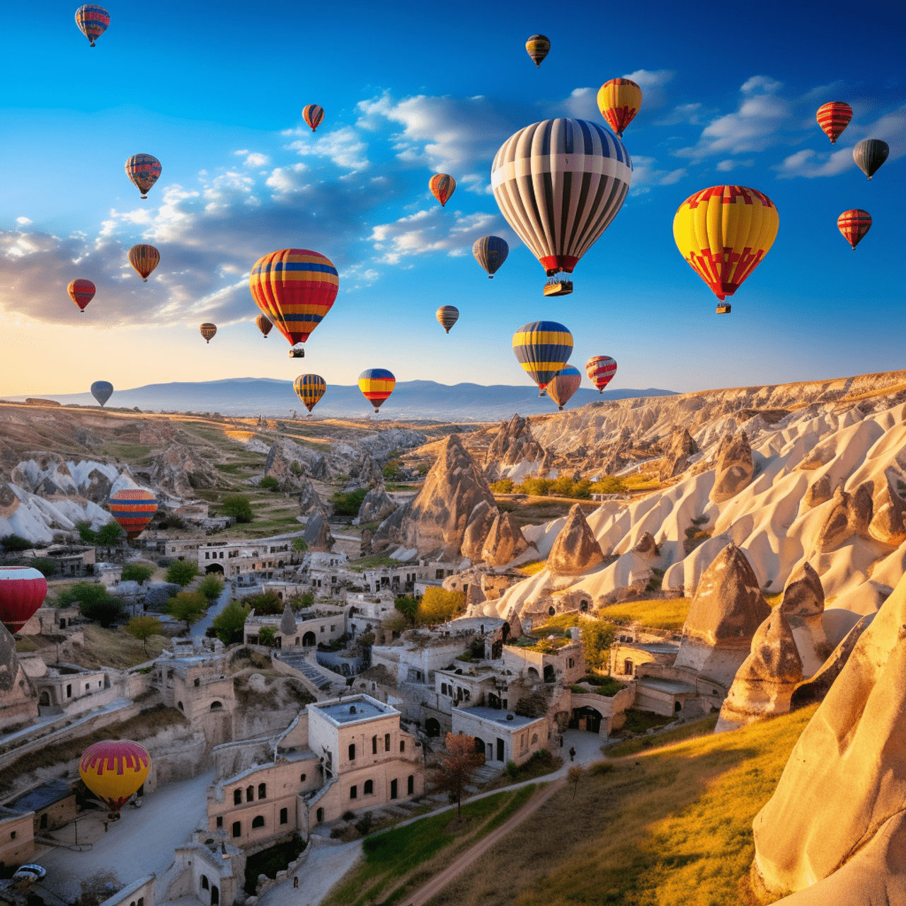 Hot air ballon tour in Cappadocia